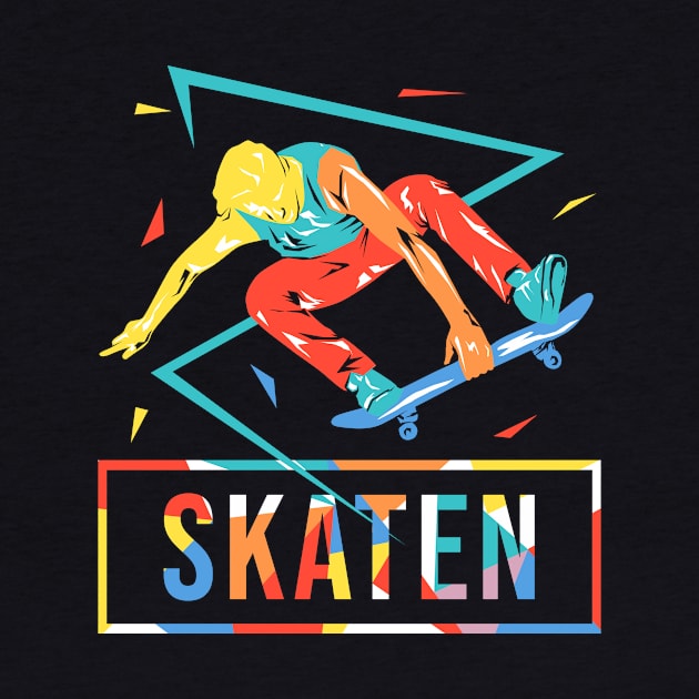 skating shirt by ErdnussbutterToast